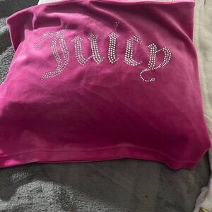 Juicy Couture Pink Velour Top